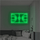 Basketballfeld Neon LED Wandlicht