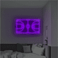 Basketballfeld Neon LED Wandlicht