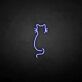 Katzen-Silhouette LED-Neonschild Wohnzimmer Schlafzimmer