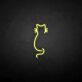 Katzen-Silhouette LED-Neonschild Wohnzimmer Schlafzimmer