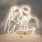 Braut und Bräutigam Wedding Neon LED Licht