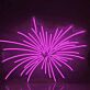 Abstraktes Feuerwerk Neon LED Licht