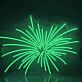 Abstraktes Feuerwerk Neon LED Licht