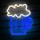 Bierkrug mit Schaum LED-Neonschild für Bar und Kneipe