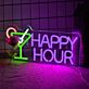 HAPPY HOUR LED-Neonschild für Bar Club