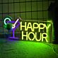 HAPPY HOUR LED-Neonschild für Bar Club