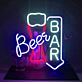 Beer BAR LED-Neonschild für Bar und Pub
