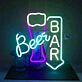 Beer BAR LED-Neonschild für Bar und Pub