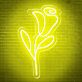 Rosenblüte LED-Neonschild Wohnzimmer Dekoration
