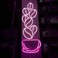Dekoratives LED Neonschild mit Kaffeetassenmotiv und aufsteigenden Kaffeebohnen als stilvolle Wandbeleuchtung für Café Küche Bar oder moderne Gastrobereiche