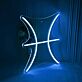 Fische Sternzeichen Symbol LED-Neonschild Wohnzimmer Schlafzimmer