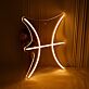 Fische Sternzeichen Symbol LED-Neonschild Wohnzimmer Schlafzimmer