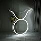 Stier Sternzeichen Symbol LED-Neonschild Wohnzimmer Schlafzimmer