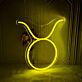 Stier Sternzeichen Symbol LED-Neonschild Wohnzimmer Schlafzimmer