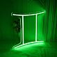Zwillinge Sternzeichen Symbol LED-Neonschild Wohnzimmer Schlafzimmer
