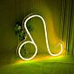 Löwe Sternzeichen Symbol LED-Neonschild für Wohnzimmer Bar