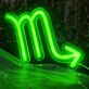 Skorpion Sternzeichen Symbol LED-Neonschild Wohnzimmer Schlafzimmer