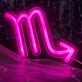 Skorpion Sternzeichen Symbol LED-Neonschild Wohnzimmer Schlafzimmer