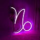 Steinbock Sternzeichen Symbol LED-Neonschild Wohnzimmer Schlafzimmer