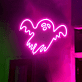 Geist LED-Neonschild für Halloween Bar