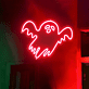 Geist LED-Neonschild für Halloween Bar