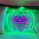 Halloween Kürbis mit Gesicht LED-Neonschild für Halloween Party