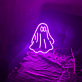 Geist LED-Neonschild für Halloween Wohnzimmer
