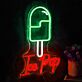 LED Neonschild Ice Pop Eis am Stiel für Wanddekoration