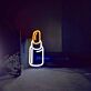 Lippenstift LED-Neonschild für Kosmetikstudio und Schlafzimmer