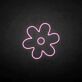 Blume mit sechs Blütenblättern LED-Neonschild für Wohnzimmer und Schlafzimmer