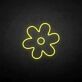 Blume mit sechs Blütenblättern LED-Neonschild für Wohnzimmer und Schlafzimmer