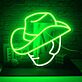 Cowboyhut LED-Neonschild für Bar und Wohnzimmer