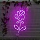 Rose LED-Neonschild für Wohnzimmer oder Schlafzimmer