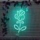 Rose LED-Neonschild für Wohnzimmer oder Schlafzimmer