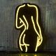 nackte Frauen Silhouette LED-Neonschild für Bar Club