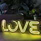 LOVE LED-Neonschild Wohnzimmer Schlafzimmer