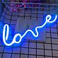 Love LED-Neonschild in Handschrift