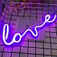 Love LED-Neonschild in Handschrift