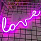 Love LED-Neonschild in Handschrift