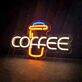 coffee LED-Neonschild für Café und Küche