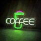 coffee LED-Neonschild für Café und Küche