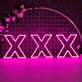 XXX LED-Neonschild für Bar und Club