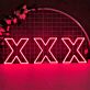 XXX LED-Neonschild für Bar und Club