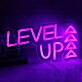 LEVEL UP LED-Neonschild für Gaming und Wohnzimmer
