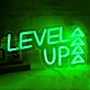 LEVEL UP LED-Neonschild für Gaming und Wohnzimmer
