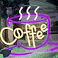 Kaffeetasse LED Neonschild für Café und Küche