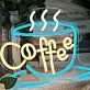 Kaffeetasse LED Neonschild für Café und Küche