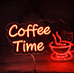 Customize But First Coffee Morning Neon Sign