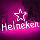 Heineken LED-Neonschild für Bar Club