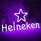 Heineken LED-Neonschild für Bar Club